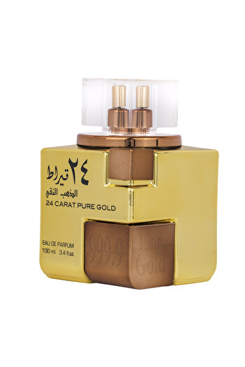 lattafa Arabic perfume 24 Carat Pure Gold, apa de parfum 100 ml, unisex