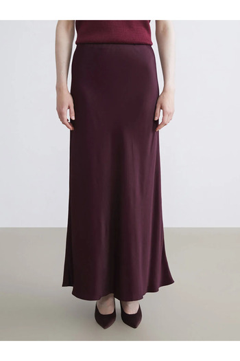 LC Waikiki Lcw Visionbordo Slim Fit Satin Skirt