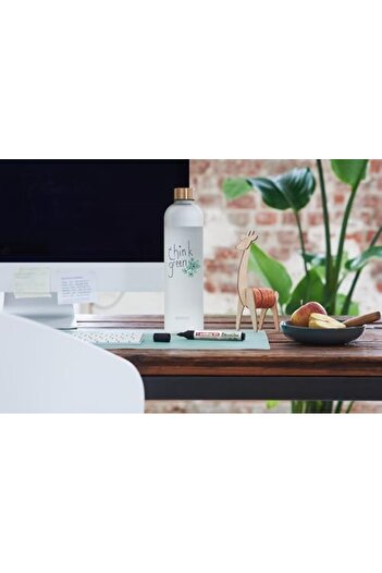 STOREMAX 21 قلم تحديد دائم من إيكولاين، مجموعة من 4 قطع، ألوان متنوعة، طرف دائري، قابل لإعادة التعبئة 10