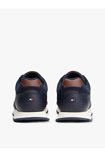 Tommy Hilfiger Erkek Mavi Sneaker