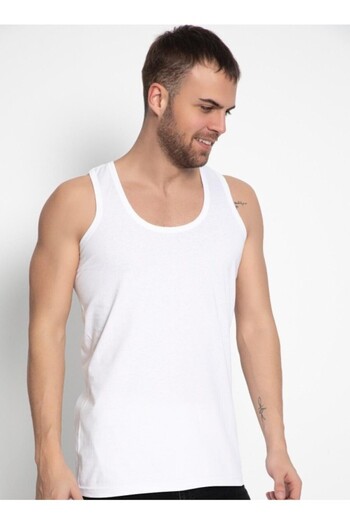 pamuklu Set of 3 men's t-shirts, Pamuklu, White, 100% cotton, M