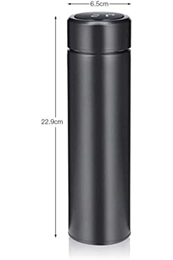 STOREMAX Smart Thermos with Black Touch Screen Display Brewing Unit Vacuum Pad 480 ml 1088605