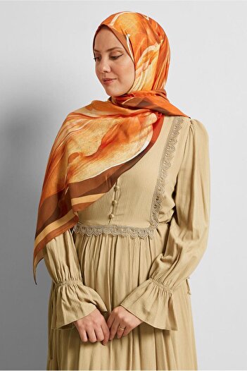 Alvina Patterned Shawl 8577