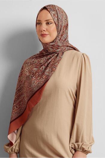 Alvina Ethnic Patterned Shal 4479