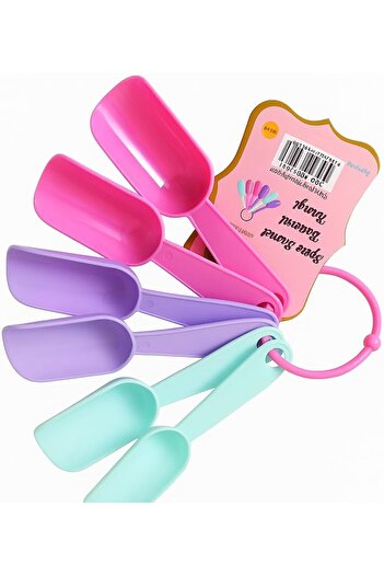 STOREMAX Spoon Set, 6 Pieces, 9 Cm, Assorted Color 1088605