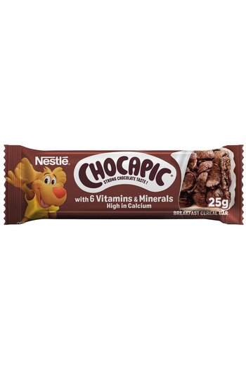 Nestle Chocapic Chocolate Cereal Bar 25 gWholesome Snack with Whole Grain and Cocoa Goodness