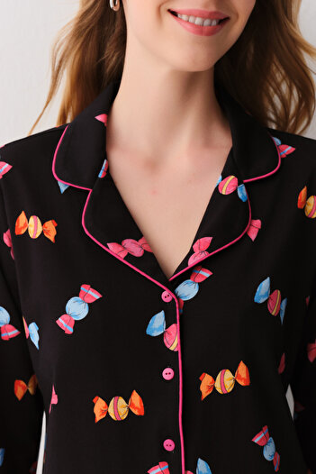 SUWEN Candy Maskülen Pijama Takımı