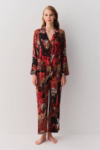 SUWEN Rustic Maskülen Pijama Takımı