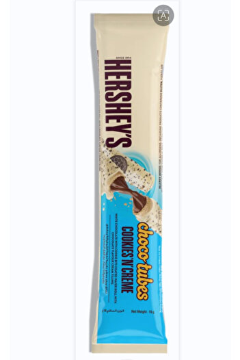 Hershey's Hershey’s Choco Tubes – Cookies ’N’ Creme, 18g, Pack of 12