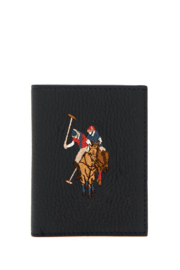 U.S. Polo Assn. Men's Navy Blue Wallet 50314753-Vr033