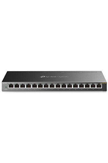 TP-LINK Switch TL-SG116E, Gigabit, 16 Porturi (Negru)