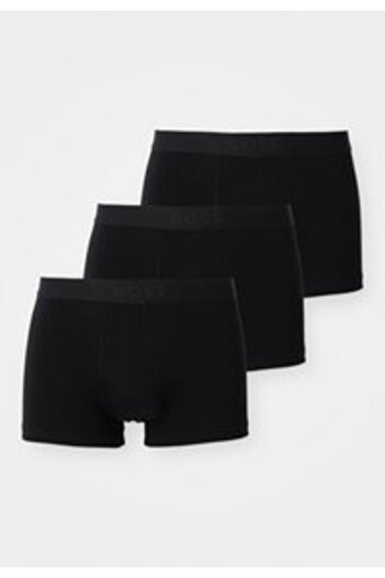 BOSS TRUNK 3 PACK - Slim Boxers - Black