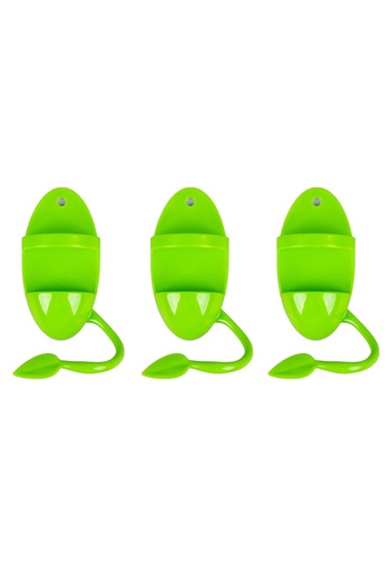 choice2 3Pcs Bird Cuttlebone Holder Bird Cage Feeding Holder Vegetable Fruits Cuttlebone Holder for Parrot B