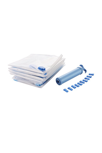 Lawazim Vacuum Storage Bags 10 Pack 80x60cm - Compression Bags with Hand Pump for Clothes