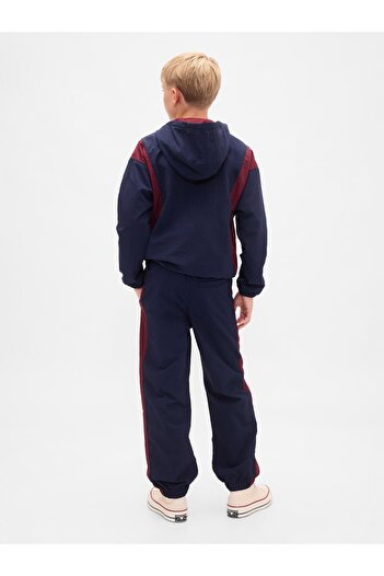 GAP Erkek Çocuk Lacivert Relaxed Logo Jogger Eşofman Pantolon