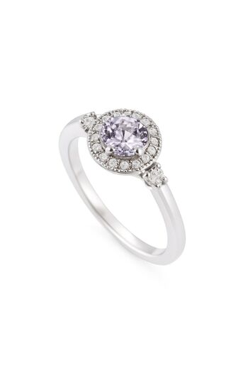 Diamonfire Inel din argint, de dama, cu zirconiu gri 611783