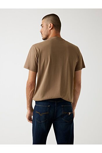 Guess Ανδρικό μπλουζάκι Triangle Regular Fit