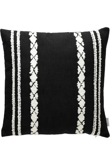 HRN034 Concept Ava Fancy Throw Pillow Black 50 X 50 cm H&A 1150700