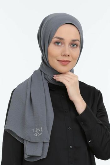 Levidor Aerobin Cazz Shawl Dark Gray