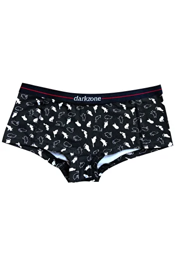 darkzone Γυναικεία Hipster εσώρουχα με μοτίβο Cat Digital printed