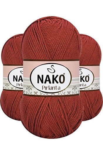 NAKO Pırlanta 12446 (taba) Amigurumi El Örgü Ipi/yünü 1 Adet