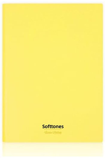 STOREMAX Polysight Flexible Cover Pocket Notebook A6 Cream 96 Yp. Striped Trendzap 467437