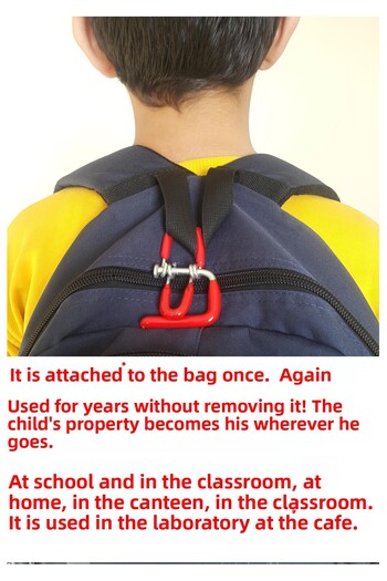 mintikbirler 45 Pcs School Bag for Student - Row Spring Desk Hanging Organizer