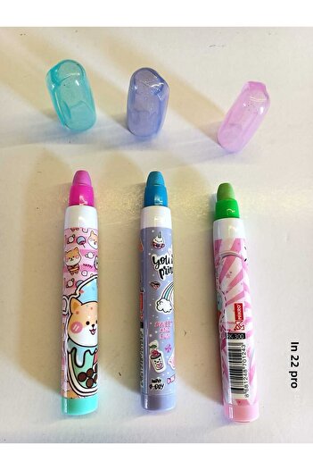 Mikro Egg-Laying Eraser (3 Pieces)