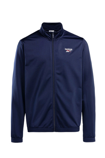 Reebok Ri Small Logo Knit Trackt Navy Blue Unisex Tracksuit Top