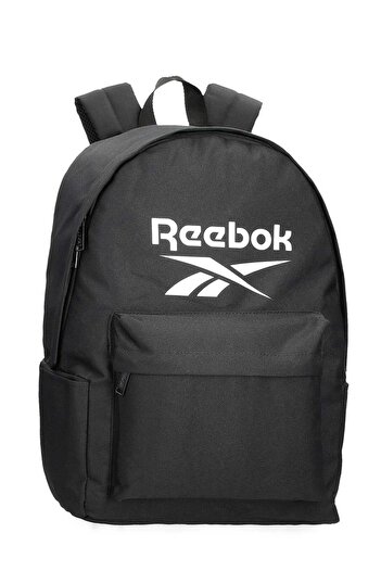 Reebok Rocport Srt Black Unisex Backpack - W 19 x H 43 x D 38 cm