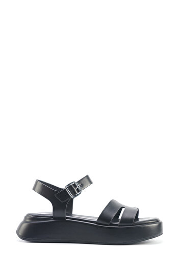 Nine West Velart 5Fx Black Women's Thick Sole Sandals