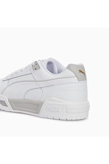 Puma RBD Tech Classic-White-Gold-Cool Light Gray Erkek Spor Ayakkabı