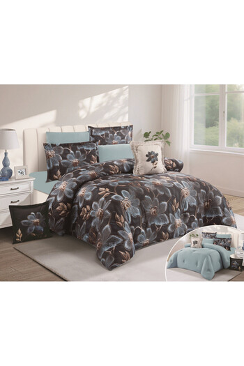 HOURS Duvet set from Horse Curse 8 pieces, luxurious wood, Sheila-08