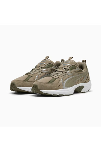Puma 393489 15 Milenio Tech Suede Men's Walking Shoes Khaki Green