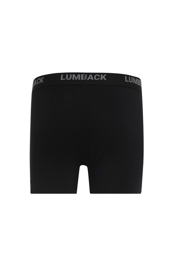 lumberjack MB KEM 3LU 30PN02 5FX Siyah Erkek Boxer