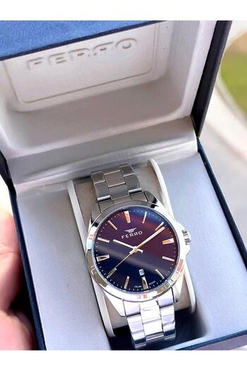 FERRO Itrian Design Men's Watch, 3 Atm as a Fiancé and Groom Efm40136-A2