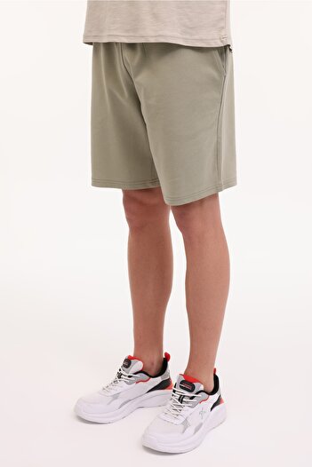 Kinetix Mb 20Sn538 5Fx Khaki Men's Shorts
