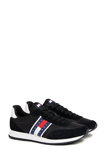 Tommy Hilfiger Black Sneaker For Erkek