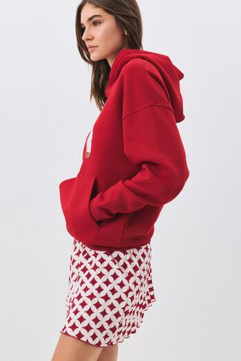 Trendiz Unisex Good Sweatshirt Kırmızı