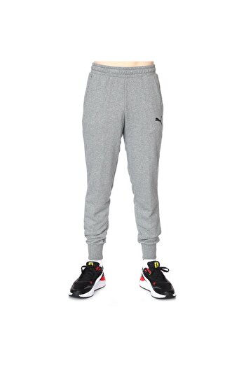 Puma ESS Logo Pants TR cl Medium Gray Heather Erkek Eşofman Altı