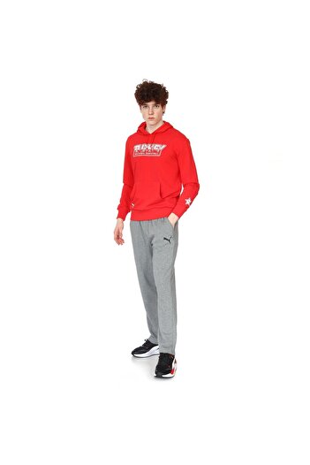 Puma ESS Logo Pants TR op Medium Gray Heather Erkek Eşofman Altı