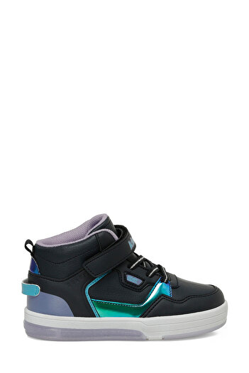 Kinetix Ploma Hi Pu P 5Pr Navy Blue Girl's High Sneaker