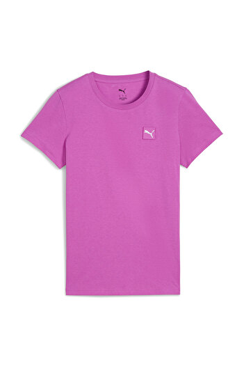 Puma Γυναικείο κοντομάνικο μπλουζάκι ESS ELEVATED Tee Purple