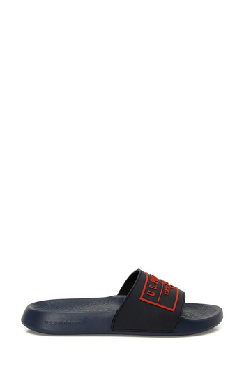 U.S. Polo Assn. Patrick 5Fx Navy Blue Men's Slippers