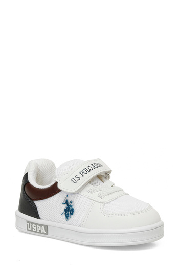 U.S. Polo Assn. Bílé chlapecké tenisky Carren 5fx