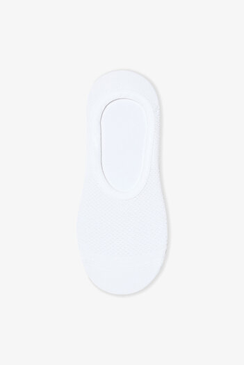 Penti Sportliche Mesh-Ballerina-Socken in Weiß, 3-teilig