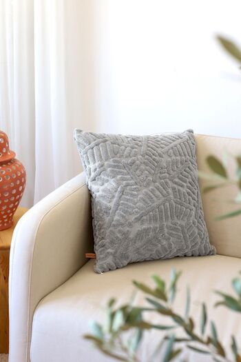 HAMUR Богема Ozel Design Punch Panc Pattern Square Декоративна подушка Чохол для подушок Лісовий сірий