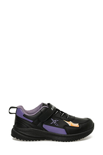 Kinetix Grand F 5Pr Black Girl's Sports Shoes