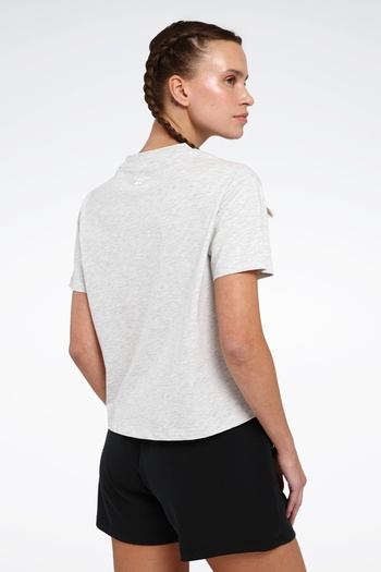 Reebok Kikis Tee Gray Women's Short Sleeve T-Shirt