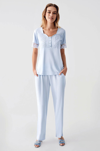 GiyimCity Freshness 321 women's dressing gown pajama set
